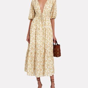 NWT SIGNIFICANT OTHER Adele Rosalie Floral Midi Dress